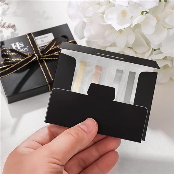 2 inch Tie Clips for Men-Skinny Tie Bar Tie Set for Wedding Anniversary Business - Picture 6 of 6